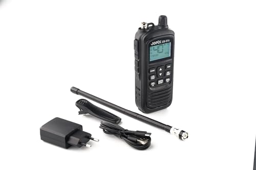 Walkie-Talkie JOPIX CB-27 (16 Canais - Até 10 Km - Até 12 Horas - Preto) Pihernz Comunicaciones s.a. - Telemóveis - 16 canais, 10 km, 12 horas, visor lcd