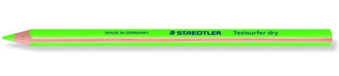 Marcador STAEDTLER Textsurfer Verde (Ponta de 3 a 5 mm) Staedtler - Lápis - fluorescente, 3.5 mm, resistente à luz, ecológico