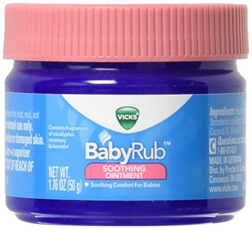 Vicks Babyrub Bálsamo Calmante 1,76 Oz 50 G Vicks - Banho e corpo - balsamo, calmante, 1,76 oz