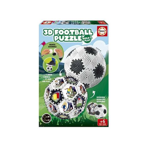 Puzzle EDUCA Borracha Ball (Idade Mínima: 6 Anos - 32 Peças) EDUCA - Quebra-cabeças - borracha, 32 peças, 6 anos, fácil