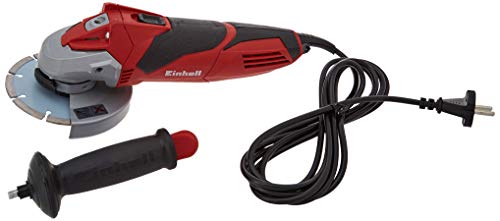 Rebarbadora EINHELL TE-AG 125/750 Kit (11000 rpm - 750 W) Einhell - Retíficas - 750 W, 11000 rpm, guarda-roteiro ajustável, bloqueio do eixo