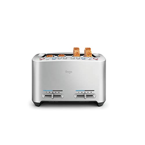 Torradeira SAGE The Smart Toast 4 (4 fatias - 1300 W) Sage Appliances - Torradeiras - 1300 w, 4 fatias, smart