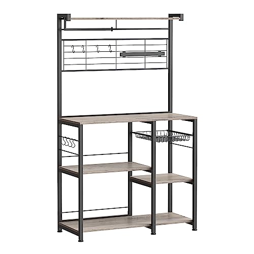 Prateleira de Cozinha VASAGLE KKS026B02 | Cinzento VASAGLE - Prateleiras industriais - prateleira, cinzento