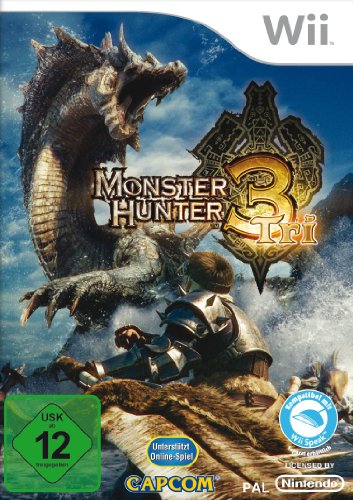 Jogo Wii Monster Hunter Tri (Wii) (Inglês - M3) Nintendo - Software de jogos de vídeo - wii, monster hunter tri, rpg, aventura