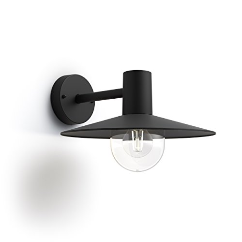 Candeeiro Exterior PHILIPS BY SIGNIFY 164699316 Philips - Luminárias de parede - lanterna, preto, resistente à intempérie