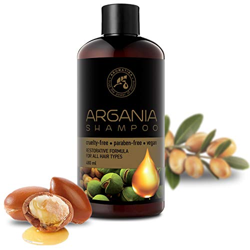 Argan Oil Men's Shampoo 480 Ml ARGAN OIL AROMATIKA trust the power of nature - Shampoo & condicionador - shampoo, homens, 480 ml