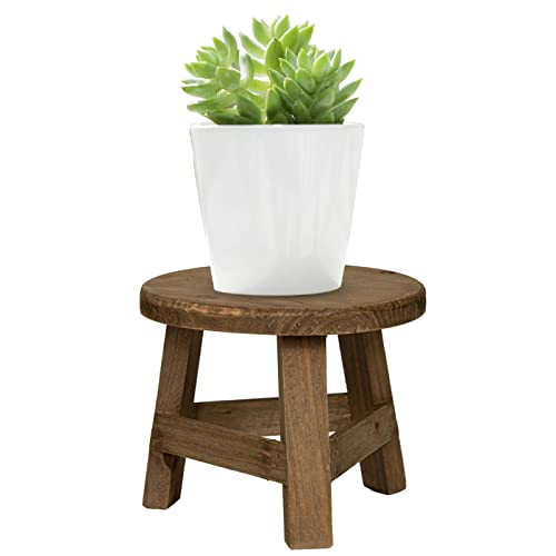 Apoio de Plantas IOR 3 Puntos Reforço (Madeira - 30x20.5x40 cm) Geteawily - Móveis de exterior - madeira, castanho, 30x20.5x40 cm, 3 kg