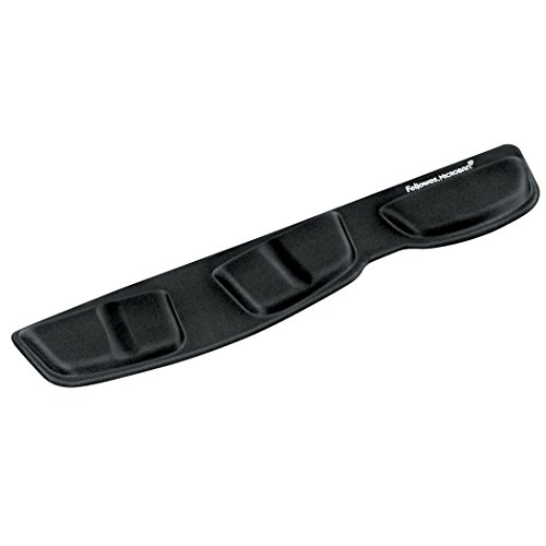 Apoio de Pulso FELLOWES 9320301 (Preto) Fellowes - Apoio de pulso para teclado e mouse - apoio pulso, fellowes 9320301, preto, suporte, conforto, canal health-v, sindrome do tunnel carpiano
