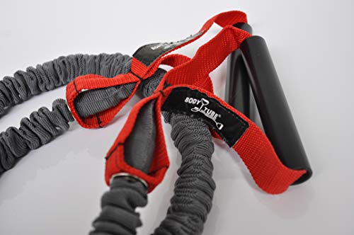 Tubo de Expansão para Corpo Premium Vermelho e Preto 2.5 Mm Ditmann Ditmann - Bandas de exercício - expansão, corpo, vermelho, preto