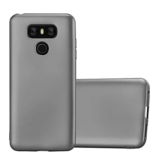 Capa LG G6 AVIZAR Silicone Cinza (Acessório Informática e Tel.) CADORABO - Peças de reposição para telemóveis - silicone, cinza, LG G6