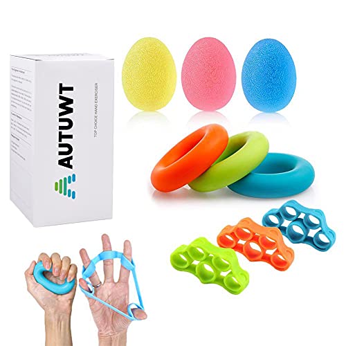 Conjunto de Treino Premium Grip de Poleteiras 9 Unidades STRLONG - Exercitadores de mão - treino, grip, poletes, 9 unidades