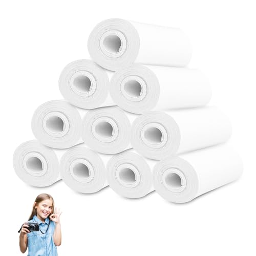 Leitorias 10 Rollos Papel Termico Cámara Infantil Lectorias - Consumíveis de impressora - papel termo, câmara infantil, 10 rolos