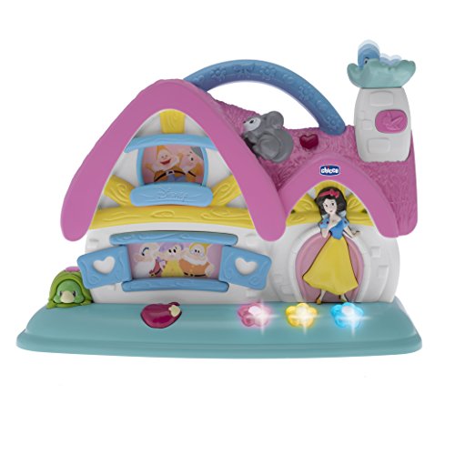 Casa de Brincar CHICCO Princesa Disney (Idade Mínima Recomendada: 3 anos) Chicco - Conjuntos de brinquedos - música, sons, trono, porta aberta