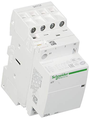Contato Modulo SCHNEIDER ELECTRIC A9C20838 Schneider - Interruptores e relés especiais - contato, 25A, 2NA+2nc, 230/240VCA