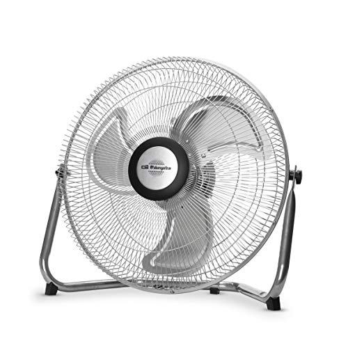 Ventoinha de Chão ORBEGOZO PW 1245 (3 velocidades - 80 W - Diâmetro 45 cm) Orbegozo - Ventoinhas de mesa e de pedestal - 3 velocidades, 80 W, diâmetro 45 cm, asa transportadora