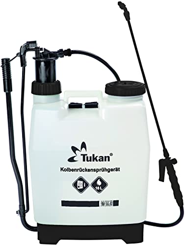 Pulverizador de Mochila TUKAN 16L (Capacidade: 16 L) GLORIA Haus- und Gartengeräte GmbH - Pulverizadores de jardim - 16 L, plástico