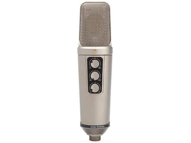 Rode NT2000 Microfone Preto e Dourado Rode - Microfones - rode, nt2000, microfone, preto, dourado
