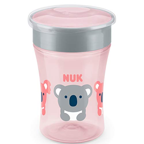 Garrafa para Bebidas NUK Magic Cup Koala Newell Brands - Canecas - 330 ml, bico 360º, silicone, fácil limpeza