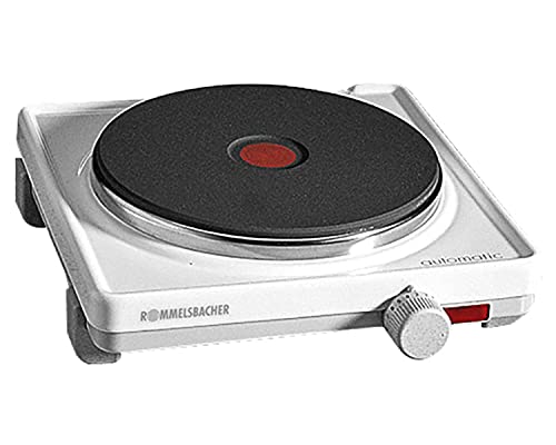 Placa de Vitrocerâmica ROMMELSBACHER AK 2080 Rommelsbacher - Eletrodomésticos de cozinha - vitrocerâmica, 2 zonas, 1000W, branco
