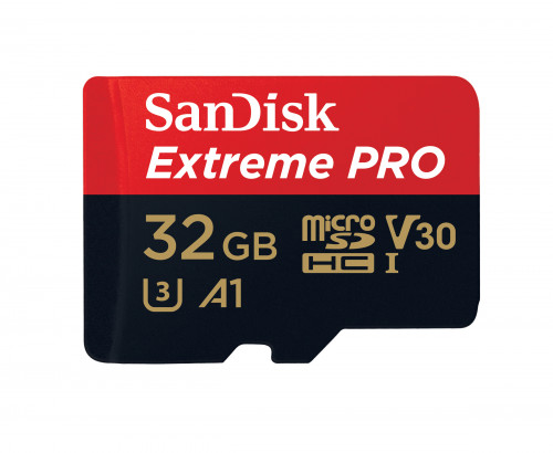 Cartão de Memória SANDISK EXTREME PRO V30 A1 - 32GB Sandisk - Cartões de memória flash - cartao memoria, sandisk extreme pro v30, 32GB