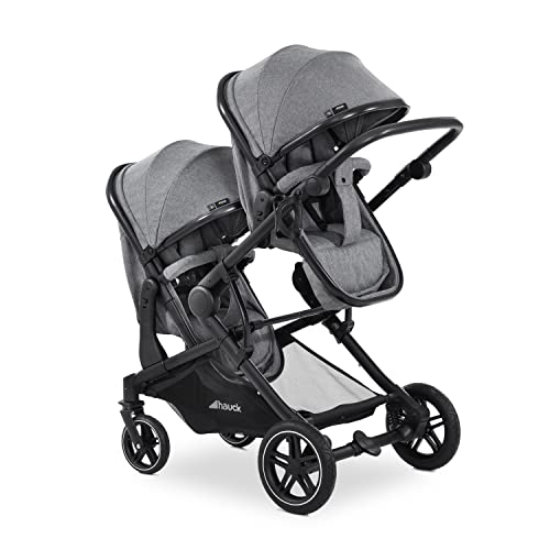 Carrinho de Bebé HAUCK Atlântico (Cinzento) Hauck - Móveis para bebês e crianças pequenas - carrinho, bebé, hauck, atlantico, cinzento