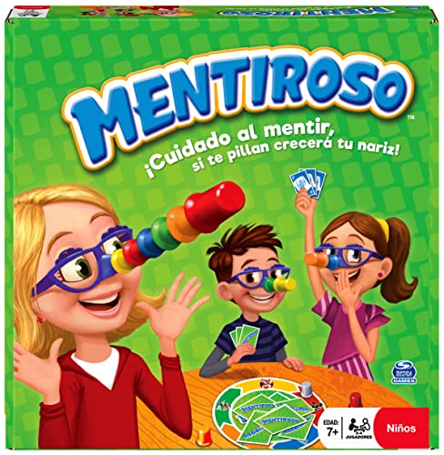 Jogo Coletivo SPIN MASTER Liar's Poker (Idade Mínima: 8) Spin Master - Jogos de tabuleiro - cartas, gafas coloridas, arma, mentira