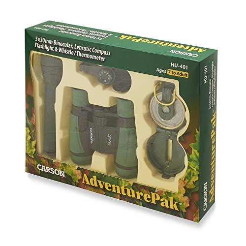 Binóculos CARSON Adventurepak (8x30) Carson - Binóculos - 8x30, campo de visão, camo, prisma de techo