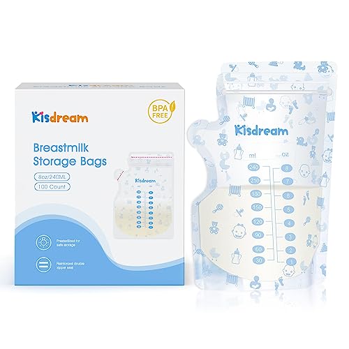 Sacos para Leite Materno 240 Ml 100 Unidades TONGCHENG CHUANGMEI PACKAGING MATERIAL CO.,LTD - Recipientes de armazenamento de leite materno - 240 ml, 100 unidades, leite materno