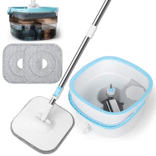 Mopa com Esponja e Cubo de Coleta de Sucção WITHOSSENT Withosent - Esfregonas - esponja, 2.5l, pulverização de água, economia de água