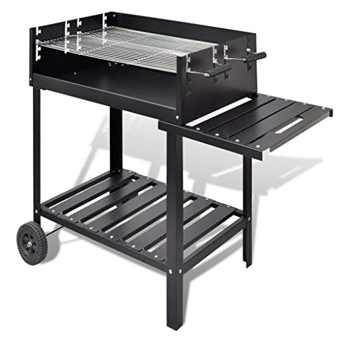 Churrasqueira de Carvão VidaXL 40x37,5x58cm vidaXL - Aquecedores de pratos e travessas - carvão, vidaxl, churrasco