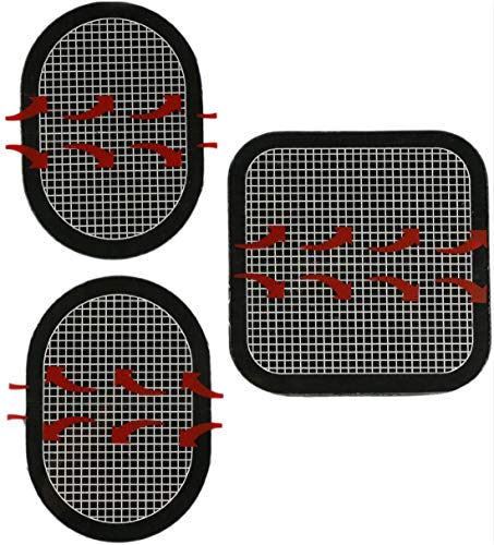 Almofadas de Gel para Eletroestimulador SOYOKO SOYOKO - Géis e loções condutivas - almofadas de gel, eletroestimulador, 3 unidades