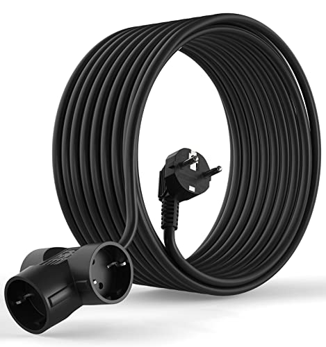 Extensão Elétrica MUTEC POWER (3 Tomadas - Tipo F - 10 m) MutecPower - Fios e cabos elétricos - 3 tomadas, tipo f, 10m