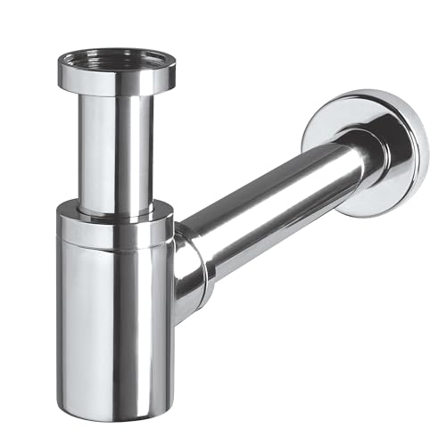 Sifão para Lavatório WIRQUIN 1.000.001.000 Wirquin - Sifões de encanamento - aço cromado, altura ajustável, entrada 1 1/4, saída 32 mm