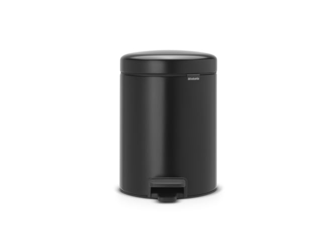 Caixote do Lixo BRABANTIA Newicon Pedal (5L) Brabantia - Lixeiras e cestos de lixo - 5l, plástico, preto, pedal