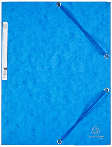Pasta EXACOMPTA (Azul - Polipropileno - A4) EXACOMPTA - Pastas de arquivo - polipropileno, a4, elegante, moderno