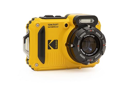 Máquina Fotográfica Compacta KODAK WPZ2 Amarelo Kodak - Câmeras digitais - compacta, kodak, amarelo