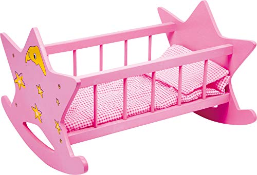 Cadeira de Bonecas SMALL FOOT COMPANY 2865 small foot company - Acessórios para bonecas e figuras de ação - madeira, cor-de-rosa, estrelas, lua