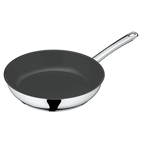 Frigideira WMF 741486901 (Aço inoxidável - Preto) WMF - Frigideiras e panelas de fritar - aço inoxidável, antiaderente, 1 l, indução