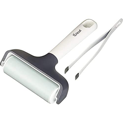 Kit para Aplicação e Remoção de Tecido CRICUT Cricut - Ferramentas de corte e relevo para artesanato - aplicador, alicate, remoção, vinis