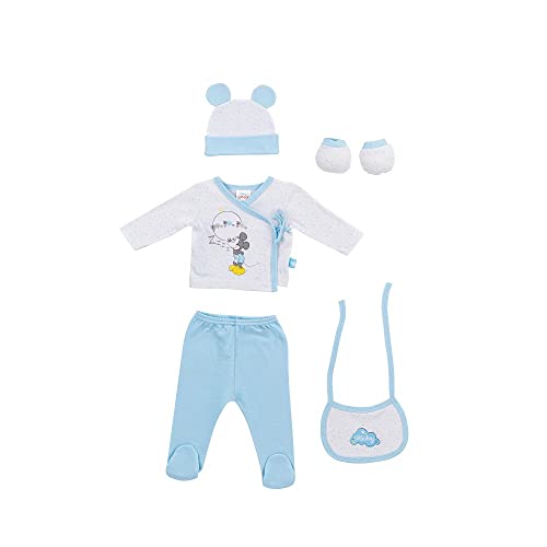 Conjunto de Roupa para Bebé INTERBABY Mickey (0-3 meses) Interbaby - Conjuntos de presente para bebê - conjunto, roupa, bebé, interbaby, mickey mouse, 0-3 meses