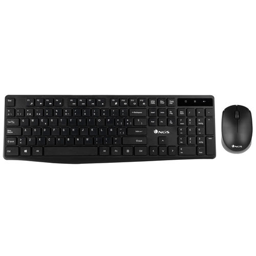 Teclado Numérico NGS Allure Kit (Acessório Informática e Tel.) NGS - Conjuntos de acessórios de computador - teclado numérico, ngs allure kit, cabo, layout qwerty, resolução ótica, fonte