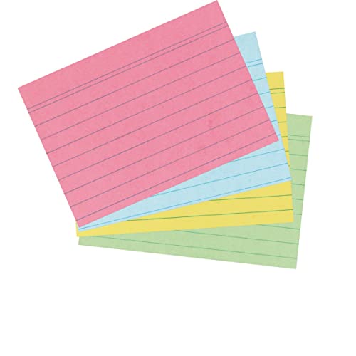 Ficha HERLITZ 10836211 (Azul, Verde, Vermelho, Amarelo) Herlitz - Fichas de índice - azul, verde, vermelho, amarelo