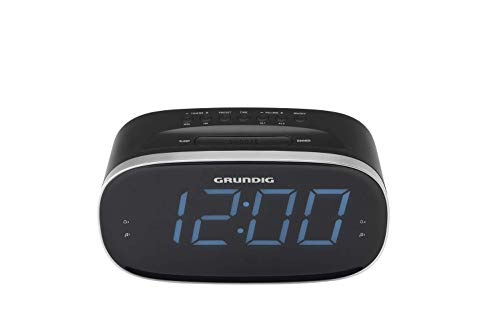 Rádio Despertador GRUNDIG SCN 340 (Preto - Digital - Alarme Duplo) Grundig - Radios - preto, digital, alarme duplo