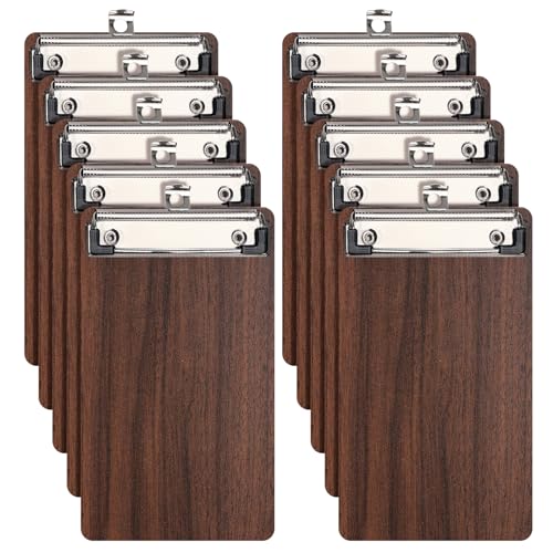 Porta-Canetas para Papel A5+ 10 Unidades Madeira DONGLI - Pranchetas - papel a5, madeira, 10 unidades