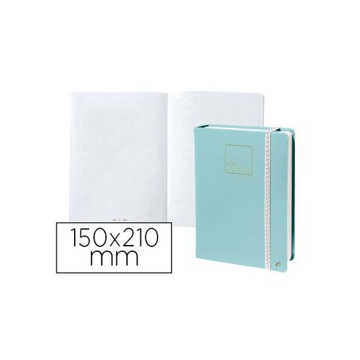 Caderno QUO VADIS Infinite Dots Green (A5) Quo Vadis - Cadernos e bloco de notas - A5, espiral, páginas destacáveis, bolsa interior