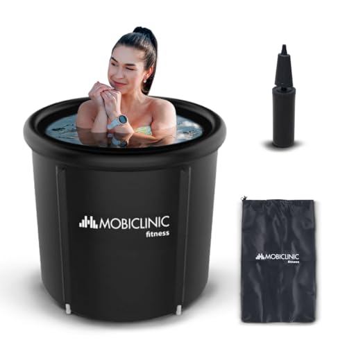 Piscina de Banho MOBICLINIC Fitness (83 x 83 x 75 cm) Mobiclinic - Massagem e relaxamento - 120 litros, filtragem, terapêutico, polipropileno