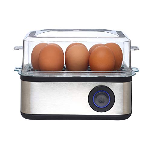 Venga Ek 3000 Cozinha de Ovos Eléctrica Preto Inox Venga! - Cozedores de ovos - elétrica, preto inox