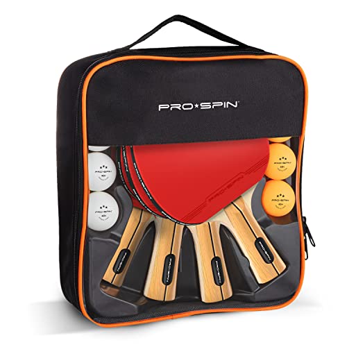 Conjunto de Raquetes PRO SPIN (Recondicionado Como Novo) PRO-SPIN® SPORTS - Jogos de interior - madeira, borracha, esponja, spin