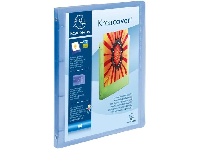 Argolas para Capas de Livros EXACOMPTA 51962E EXACOMPTA - Pastas Organizadoras - argolas, capas de livros