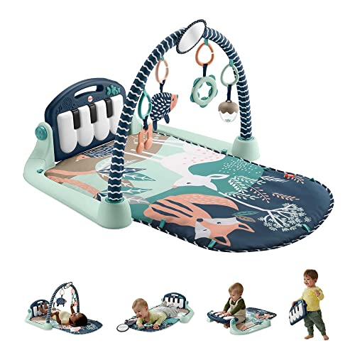 Tapete de Atividades FISHER-PRICE Gym Playmat Forest Mattel - Brinquedos - atividades, jogos, forest, playmat